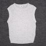 Soaked White Speckled Knit Sleeveless Vest Top Size M Image 8