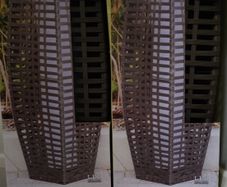 Large Rattan Solar Lanterns
