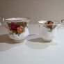 Espresso Trio /Set Royal Albert Old Country Roses Bone China Image 4