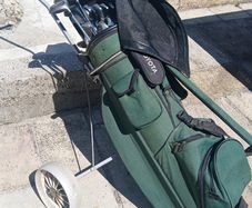 Golf bag and Longridge clubs