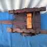 Vintage miniature wooden cart Image 3