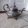 Antique Silver Plated Teapot Image 4