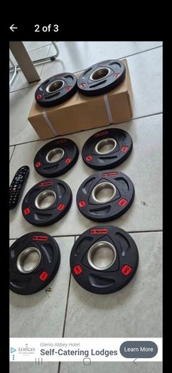 8x1.25kilo fractional olympic plates