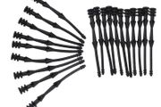 20 pcs Rubber Screws Anti-vibration Fan Mounts 65mm For Computer PC PWM Case Fans