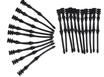 20 pcs Rubber Screws Anti-vibration Fan Mounts 65mm For Computer PC PWM Case Fans