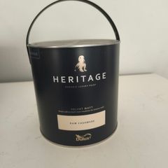 Unopened Dulux Heritage Raw Cashmere