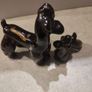 Lovely Set OF 2 Poodles Dogs from Gorey Image 4