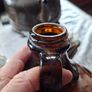 Amber Glass and Clear Glass Demijohn Bottles, Price is for 1 Only,. Postage Available or Collection, Image 4