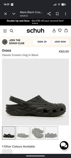 men's Crocs size 9