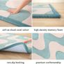 Cloudsoft baby play mat 200x150x2.5cm, curved children's room rug memory foam  baby crawling mat with non slip underside children's play mat/tatami mat Image 3