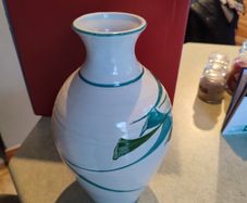 Stoneware Jackson Pottery Modern Design Vase 11 INCHES Design, Ireland Great Display