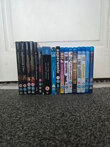DVDs and Blu Rays