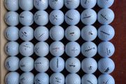 Mixed golf balls