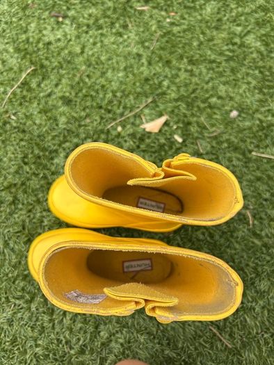 Hunter Wellies kids Yellow size 7