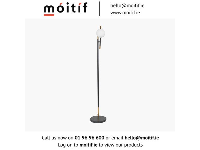 Dalia Floor Lamp - Black/Gold