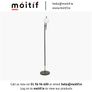 Dalia Floor Lamp - Black/Gold Image 2