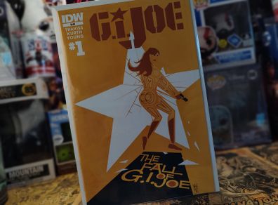 G.I. Joe ! First Issue ! The Fall of G.I. Joe ! 2014 ! by IDW Comics !