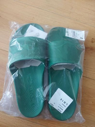 Lacoste Croco 2.0 Evo Synthetic Slides UK 10