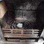 stoves top needs bit of spray leave it like new lit a handful of times  genuine the original fire bricks in it  never coal burned in it  old lady had it and had kettle on top of it that's why it needs bit of spray heat proof won't be disappointed with thi Image 3