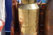 Continental Brass Milk Churn
