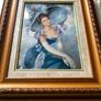 Vintage Style Portrait Print in Ornate Frame Image 7