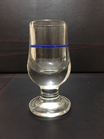 Vintage Small Glass Candle Holder