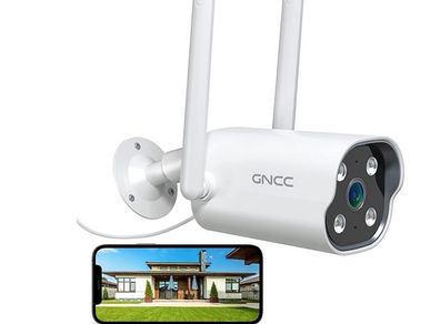 GNCC Outdoor Wired Security Camera 1080p