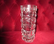 Vintage French Triangle Vase (7"t)