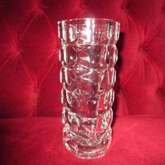 Vintage French Triangle Vase (7"t)