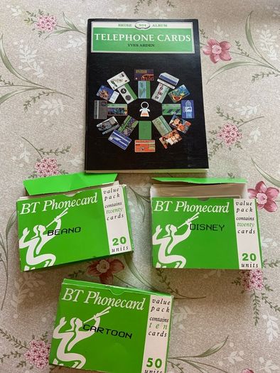 call cards, Irish, UK and some international many Mint