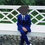 Boys blue 3 piece suit set + Free shirt Image 2