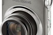 Canon IXUS 1000 HS Digital Camera (High Sensitivity 10 Megapixel, 10x Zoom, 3.0 inch LCD Screen) - Grey