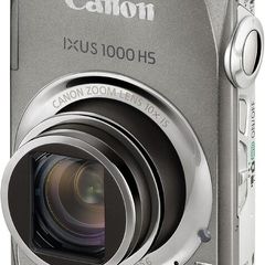 Canon IXUS 1000 HS Digital Camera (High Sensitivity 10 Megapixel, 10x Zoom, 3.0 inch LCD Screen) - Grey