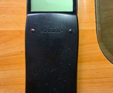 Sharp calculator