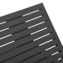 Sun Lounger Plastic Anthracite Image 7