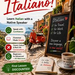 Native Italian Tutor