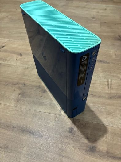 Rare Xbox 360 E Console 500Gb Call of Duty Special Edition Blue + 15 Games