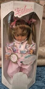 Zapf Creation Doll West Germany Vintage Rare 1980s 'Action Jane 'With Mama Voice