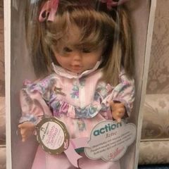 Zapf Creation Doll West Germany Vintage Rare 1980s 'Action Jane 'With Mama Voice