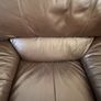 JMK Sofa Co. Dark Brown Leather Armchair Image 5