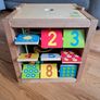 Wooden activity cube Image 6