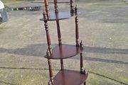 Corner five tier shelf