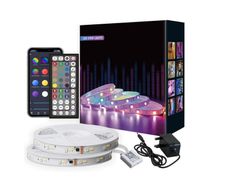 30M Led Strip Light RGB with 44-keys Remote and App Control [2x15M]