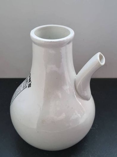 Vintage Dr. Nelson Ceramic Inhaler Chemist Bottle