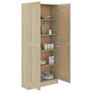 Book Cabinet Sonoma Oak 82.5x30.5x185.5 cm Chipboard Image 6
