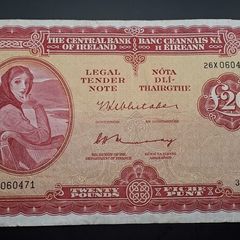 20 pound lady lavery note 3 3 1969