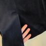 Mens navy velvet tuxedo jacket Image 6