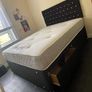 Brand New Double Divan beds. Double tufted memory foam mattresses. Multiple colours and storage option available Image 5