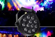 8CH DMX-512 12 RGB LED Stage Strobe Light Lighting Laser Projector Party Club DJ
