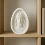 Sacred Face Oval Relief Image 2